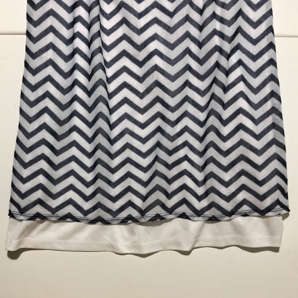 Girls George brand Navy and White Top - Picture 5 of 5